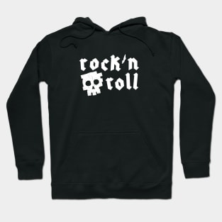 rock n roll design Hoodie